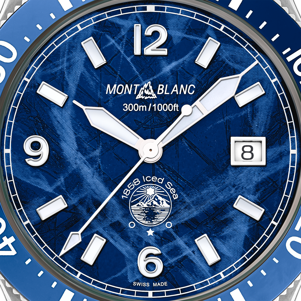 Montblanc 1858 Iced Sea Automatic Date