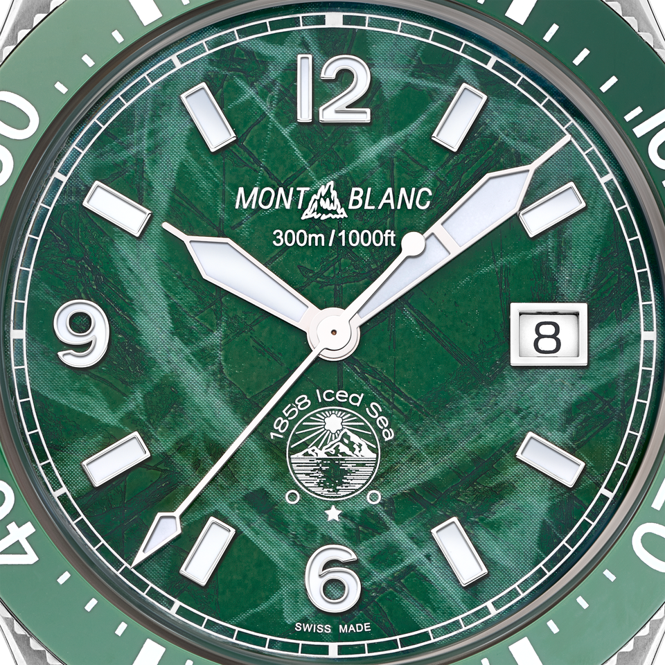 Montblanc 1858 Iced Sea Automatic Date