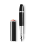 Caneta de Tinteiro Montblanc Heritage Rouge et Noir "Baby" Special Edition Preta