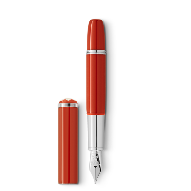 Montblanc Heritage Rouge et Noir „Baby“ Special Edition Korallfarbener Füllfederhalter
