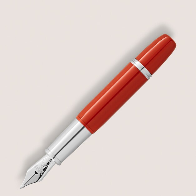 Montblanc Heritage Rouge et Noir „Baby“ Special Edition Korallfarbener Füllfederhalter