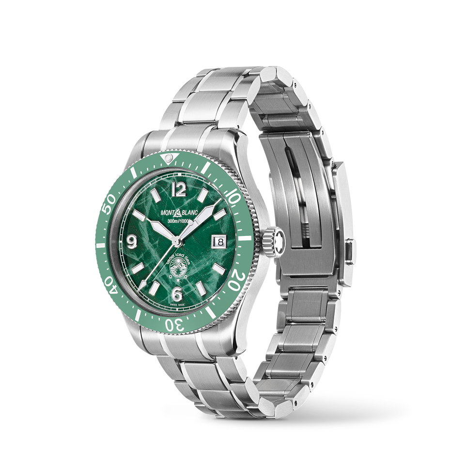 Montblanc 1858 Iced Sea Automatic Date