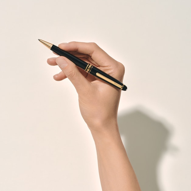 Gilded Meisterstück Ballpoint Pen