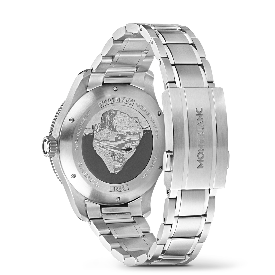 Montblanc 1858 Iced Sea Automatic Date