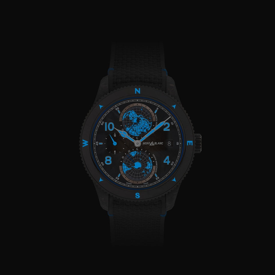 Montblanc 1858 Geosphere CARBO₂ 0 Oxygen Limited Edition - 1969 copies
